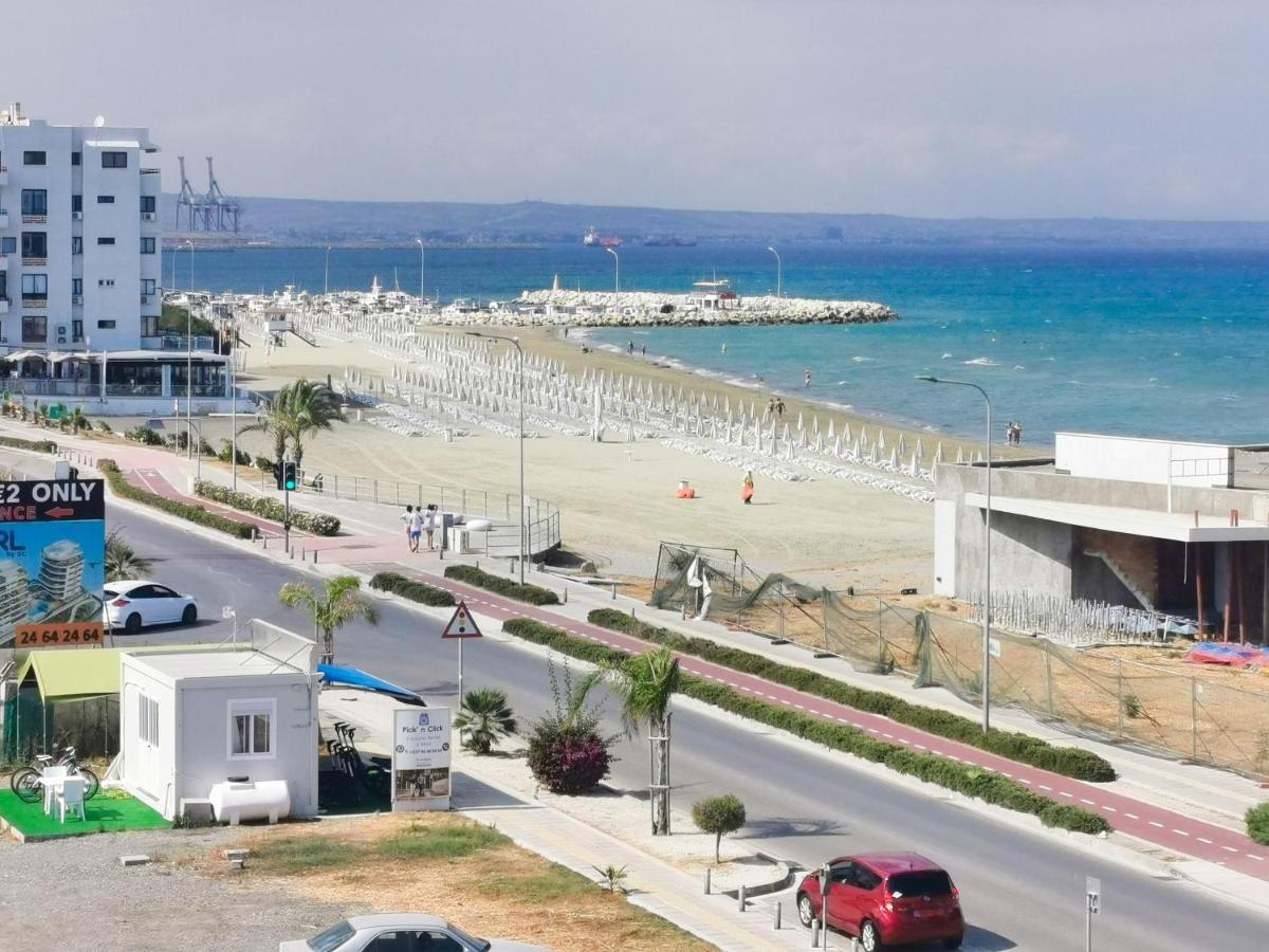 Sea-Esta Seaview Apartment, 200 Meters To The Beach Larnaca Exteriör bild